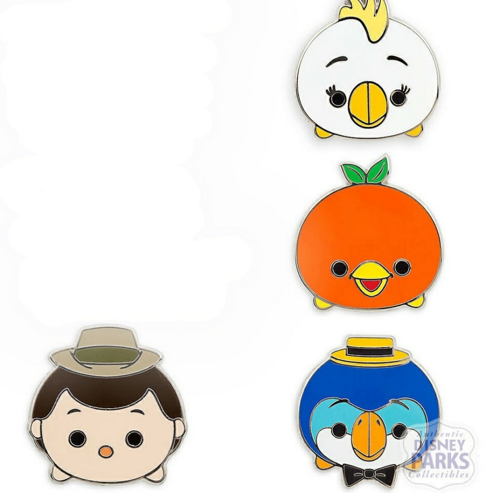 Adventureland Birds Pin Set
